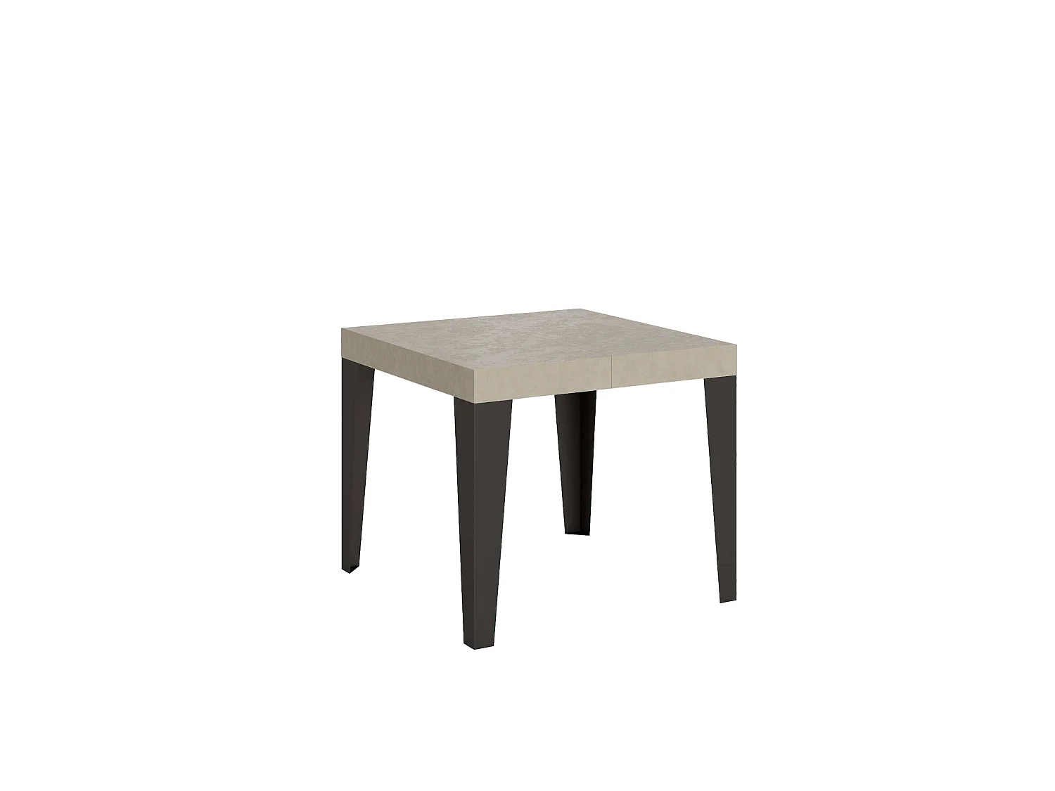 Ausziehtisch 90/246x90 cm Flame Kaschmir Tischbeine Anthrazit