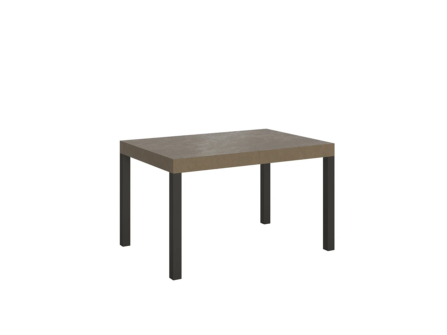 Ausziehtisch 140/224x80cm Everyday Taubengrau Tischbeine Anthrazit