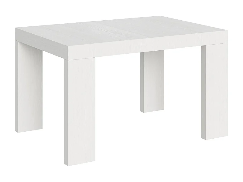 Mesa extensible 90x140/400 cm Roxell Fresno Blanco