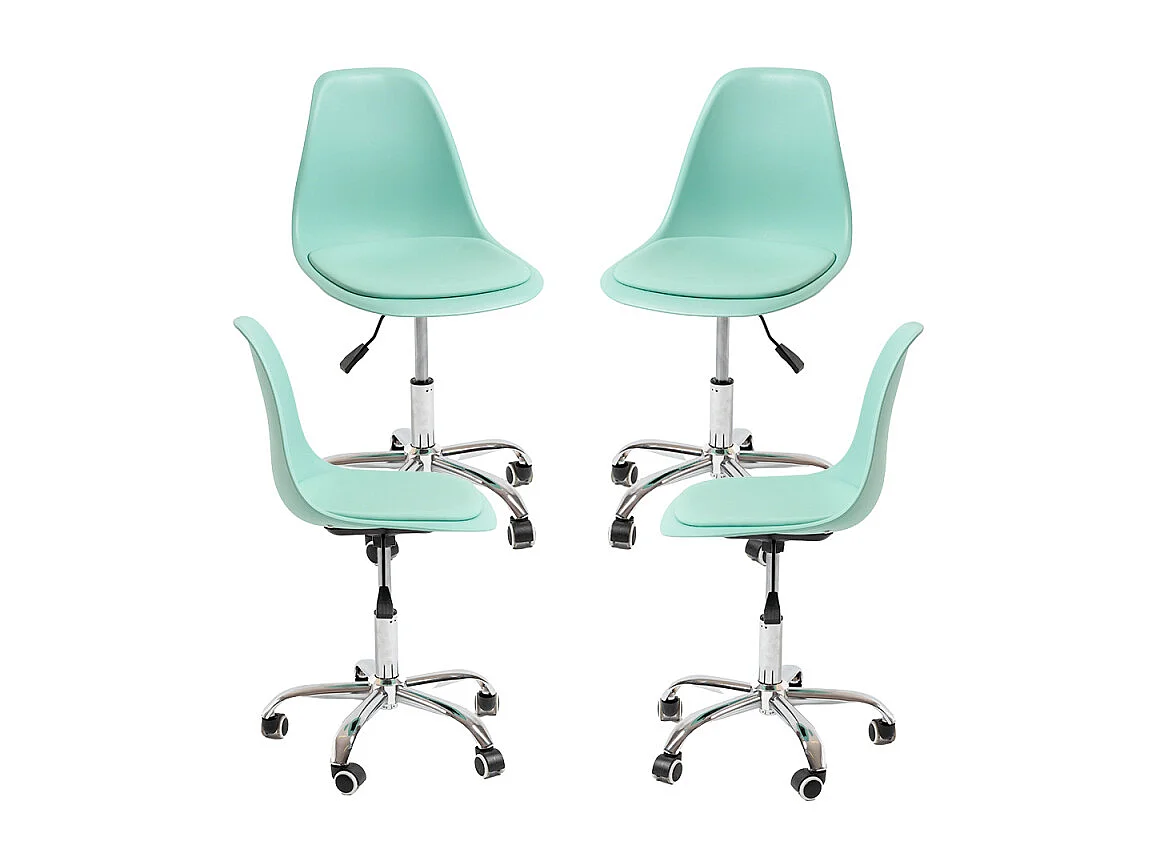 Packs Sillas - Pack 4 Sillas Dami Office - Celadón