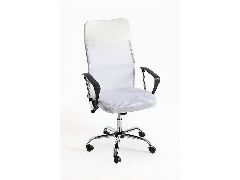 Silla de Oficina Blanca Bakus - Máxima Ergonomía - Ideal para Escritorio y Gaming