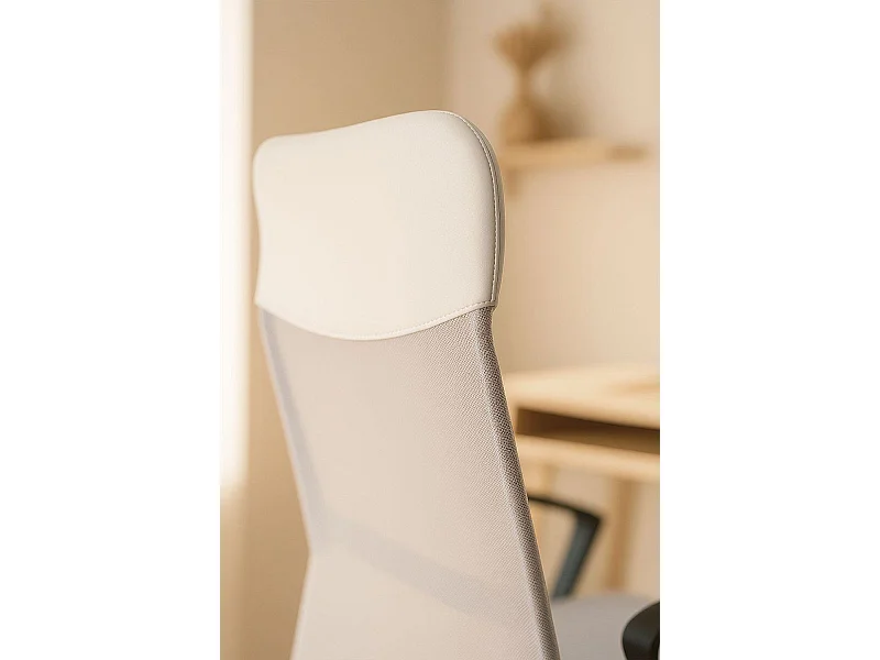 Silla de Oficina Blanca Bakus - Máxima Ergonomía - Ideal para Escritorio y Gaming