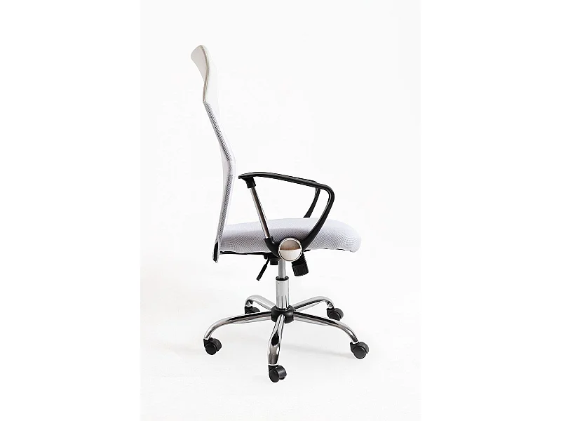 Silla de Oficina Blanca Bakus - Máxima Ergonomía - Ideal para Escritorio y Gaming