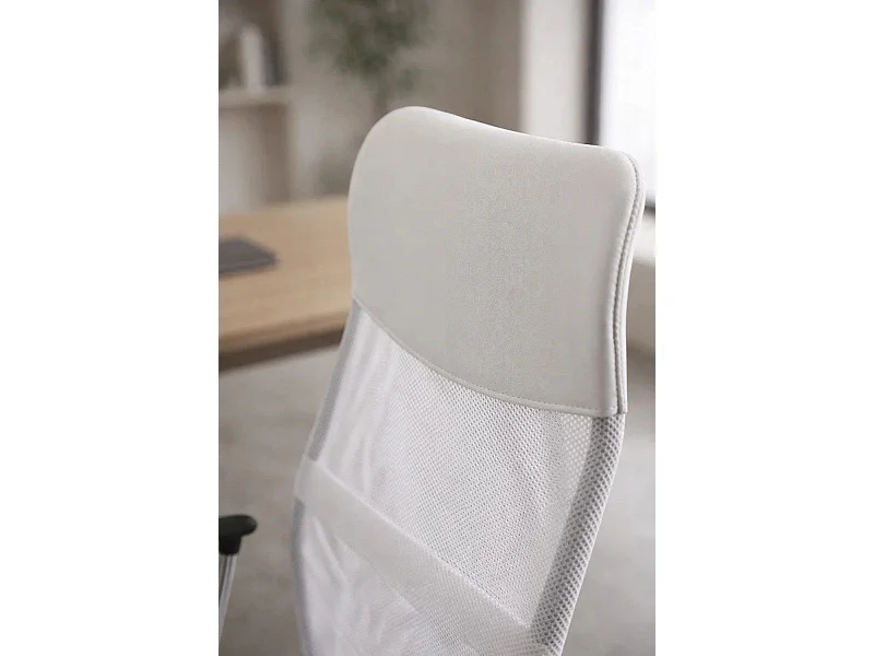 Silla de Oficina Blanca Bakus - Máxima Ergonomía - Ideal para Escritorio y Gaming