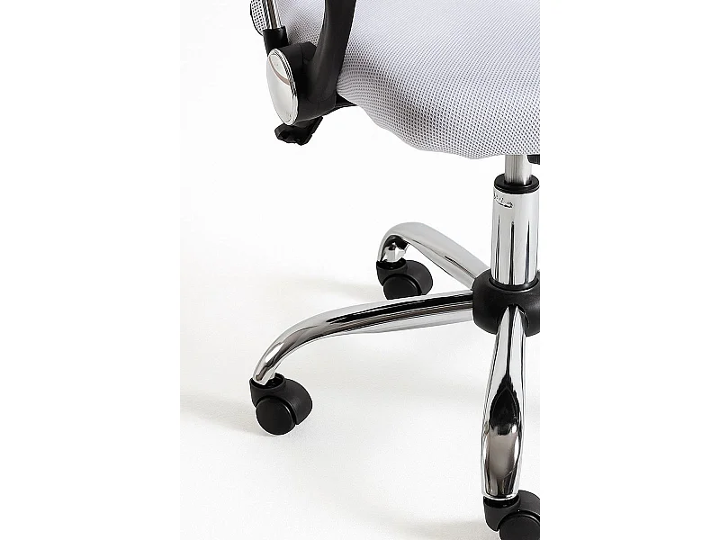 Silla de Oficina Blanca Bakus - Máxima Ergonomía - Ideal para Escritorio y Gaming