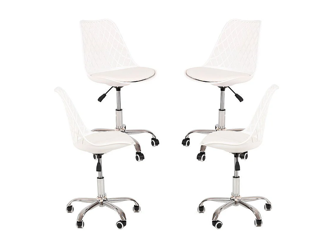 Packs Sillas - Pack 4 Sillas Mima Office - Blanco