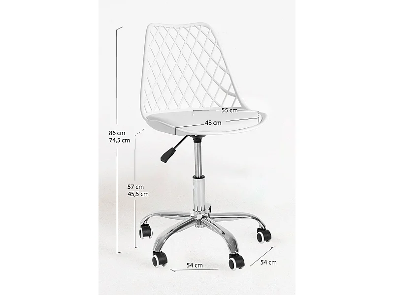 Packs Sillas - Pack 4 Sillas Mima Office - Blanco