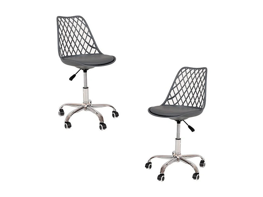 Packs Sillas - Pack 2 Sillas Mima Office - Gris oscuro