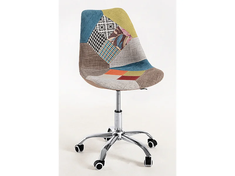 Silla de Oficina Neo Patchwork en Patchwork Clear - Máxima Ergonomía - Ideal para Escritorio y Gaming