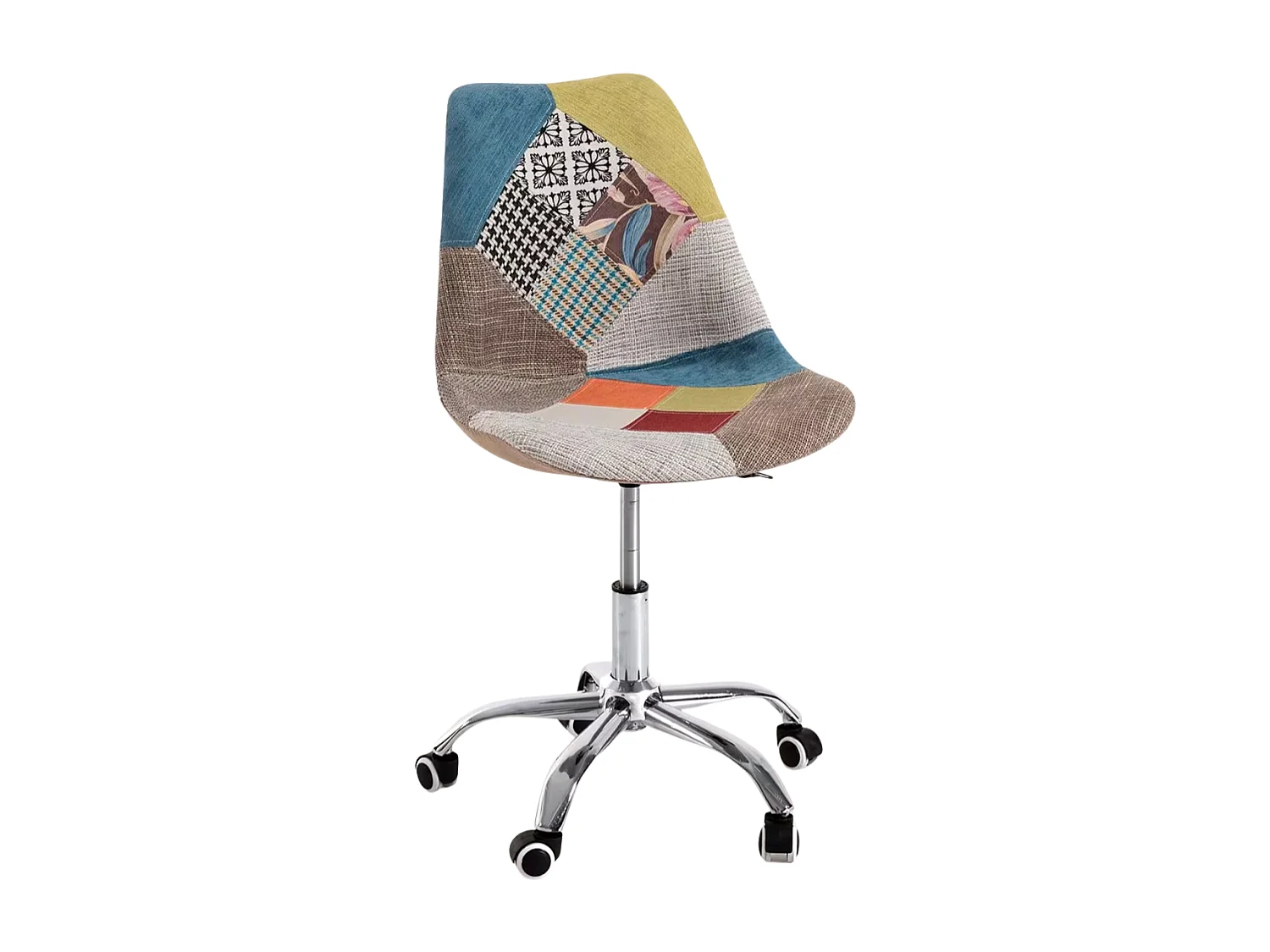 Silla de Oficina Neo Patchwork en Patchwork Clear - Máxima Ergonomía - Ideal para Escritorio y Gaming