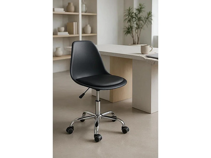 Silla de Escritorio sin brazos Dami Office - Diseño innovador - Ideal para Estudio y Oficinas