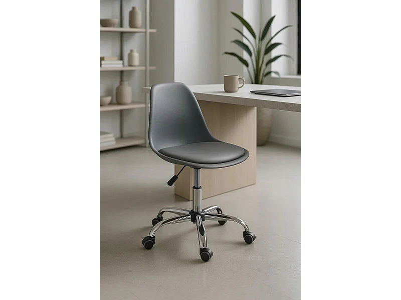 Silla de Escritorio sin brazos Dami Office - Diseño innovador - Ideal para Estudio y Oficinas