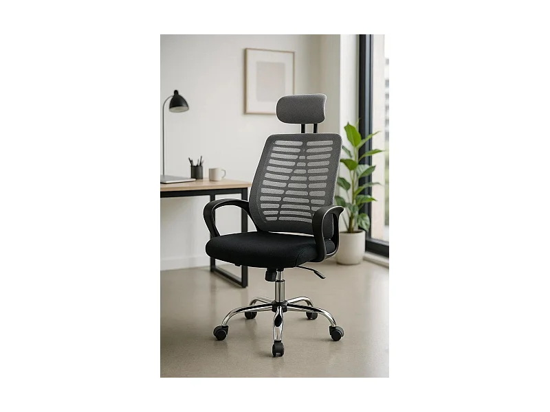 Silla de Oficina Blanca Kontor - Máxima Ergonomía - Ideal para Escritorio y Gaming