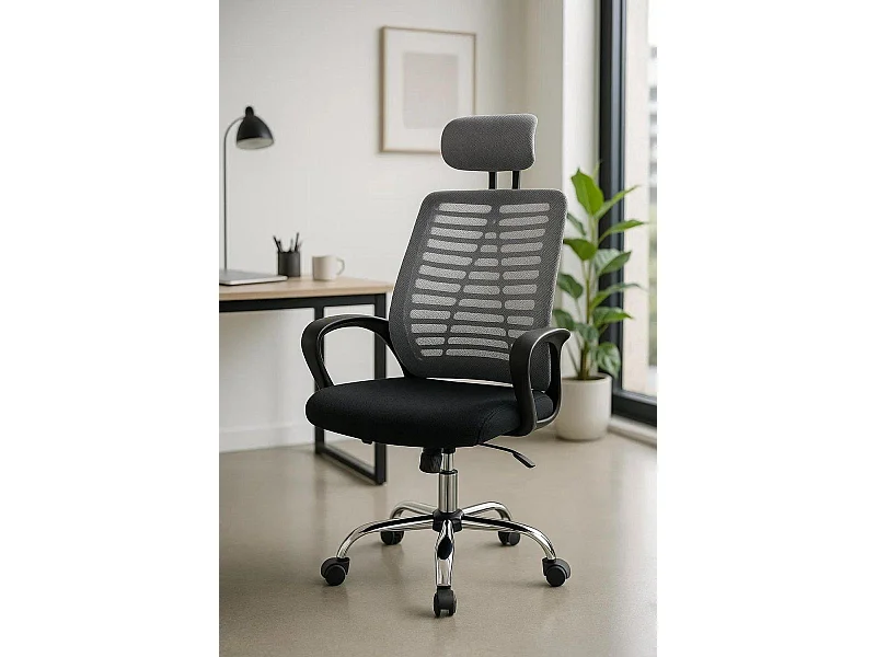 Silla de Oficina Blanca Kontor - Máxima Ergonomía - Ideal para Escritorio y Gaming