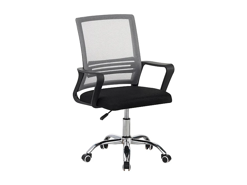 Silla de EscritorioGris Funzi - Máxima Ergonomía - Ideal para Escritorio y Gaming
