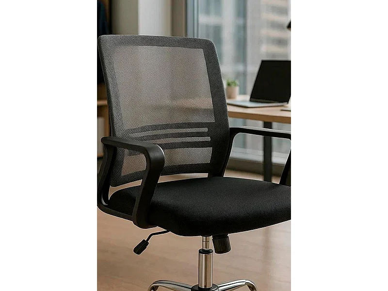 Silla de EscritorioGris Funzi - Máxima Ergonomía - Ideal para Escritorio y Gaming