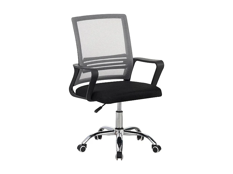 Silla de EscritorioGris Funzi - Máxima Ergonomía - Ideal para Escritorio y Gaming