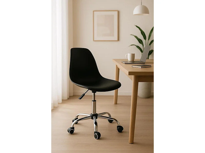 Silla de Oficina Negra Dicron - Máxima Ergonomía - Ideal para Escritorio y Gaming