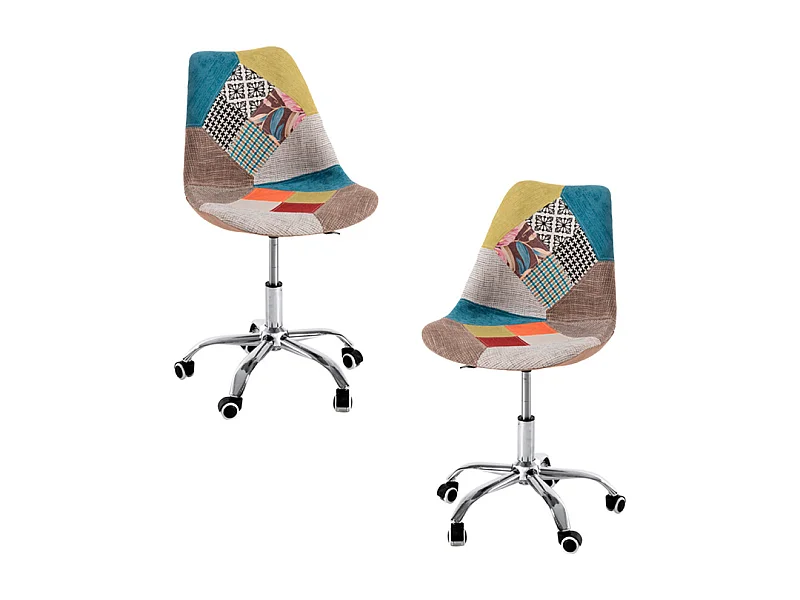 Packs Sillas - Pack 2 Sillas Neo Patchwork - Patchwork Clear