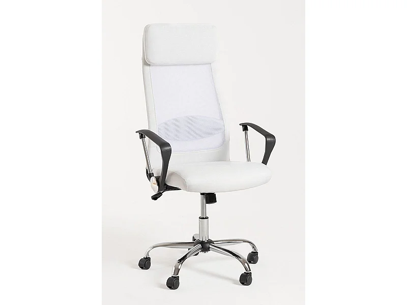 Silla de Oficina Blanca Kon - Máxima Ergonomía - Ideal para Escritorio y Gaming