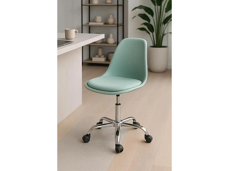 Silla de Escritorio sin brazos Dami Office - Diseño innovador - Ideal para Estudio y Oficinas