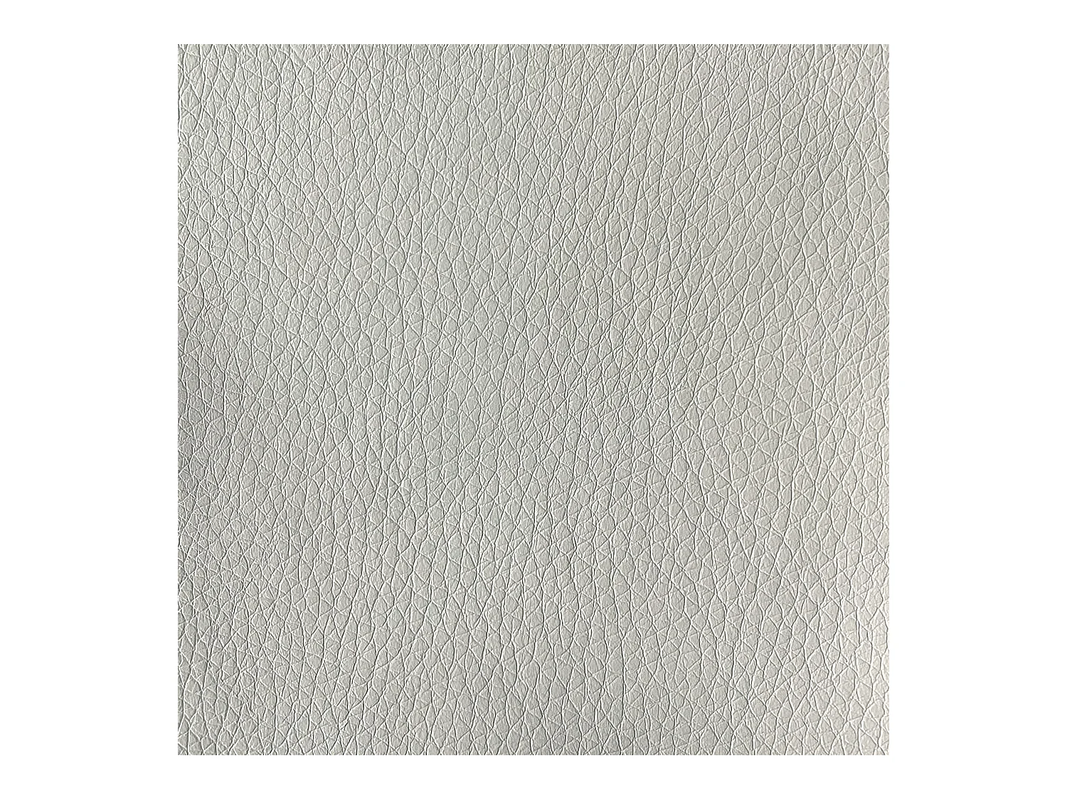 Cama matrimonial sin somier acolchada 180x210 cuero sintético gris paloma Mika