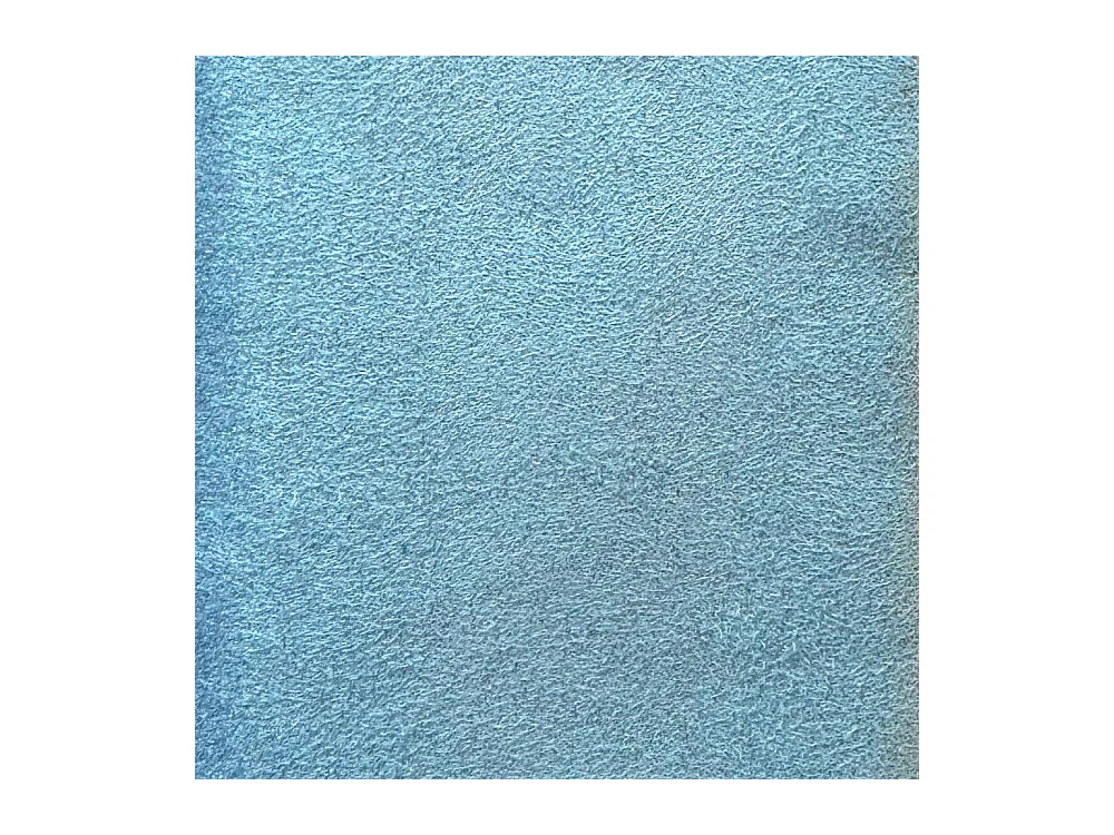 Letto matrimoniale king size senza rete imbottito 200x200 microfibra azzurro Appia Large