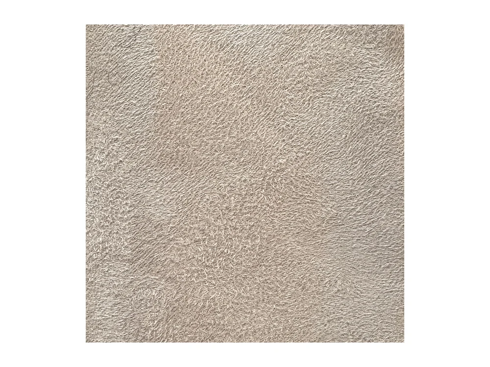 Letto matrimoniale francese senza rete imbottito 140x190 microfibra sabbia Antea Large