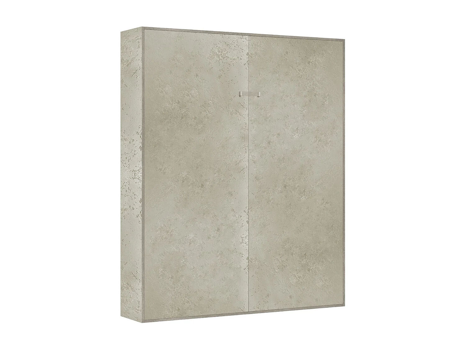 Lit queen size escamotable vertical 160 Kentaro Cachemire