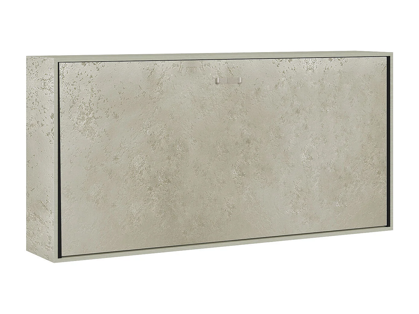 Armoire lit escamotable horizontal 1 couchage 85 Kando Cachemire