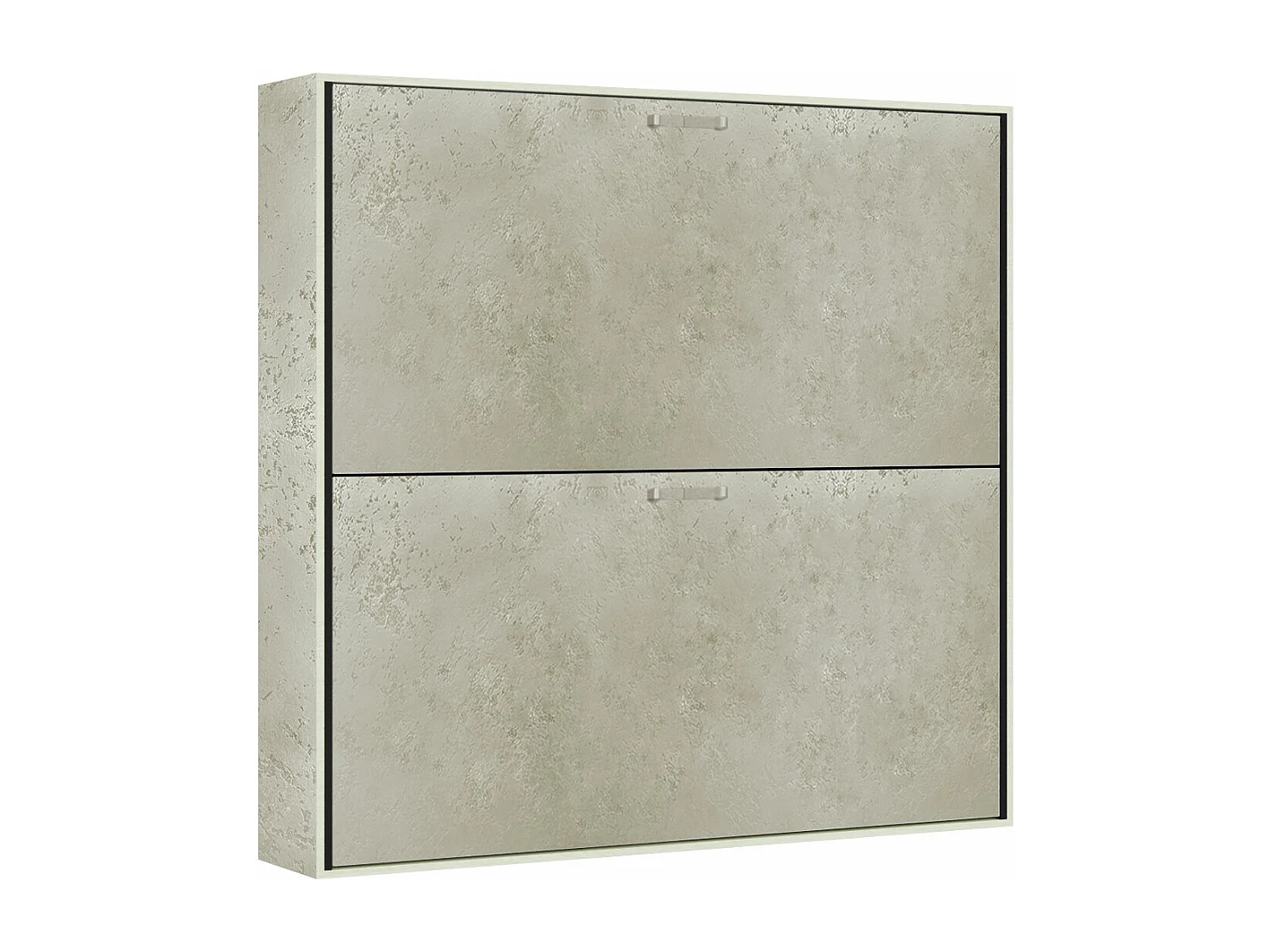 Łóżko Kando podwójne chowane w ścianie z materacami kaszmirowymi