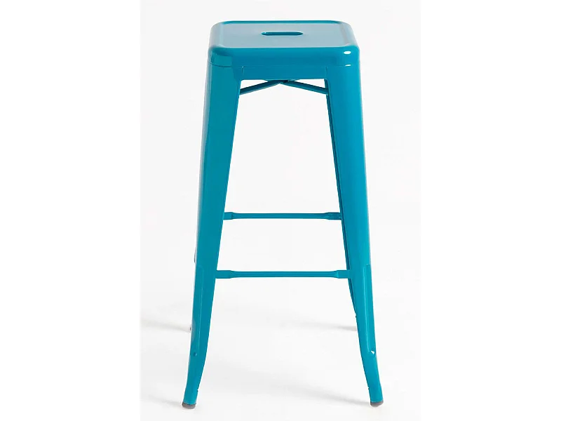 Taburetes Altos - Taburete Torix Alto - Verde azulado