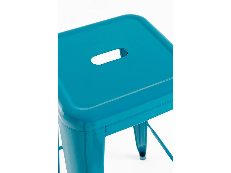 Taburetes Altos - Taburete Torix Alto - Verde azulado