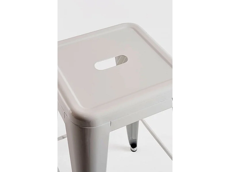 Taburetes Altos - Taburete Torix Alto - Blanco