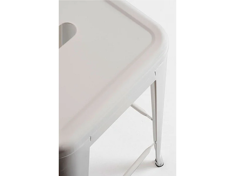 Taburetes Altos - Taburete Torix Alto - Blanco