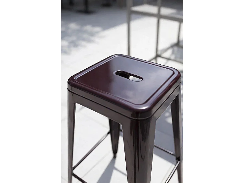 Taburetes Altos - Taburete Torix Alto - Marrón