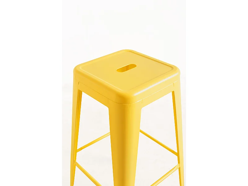 Taburetes Altos - Taburete Torix Alto - Amarillo Cuarzo