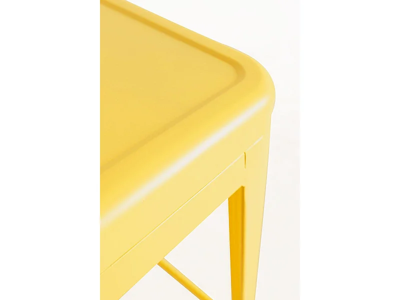 Taburetes Altos - Taburete Torix Alto - Amarillo Cuarzo