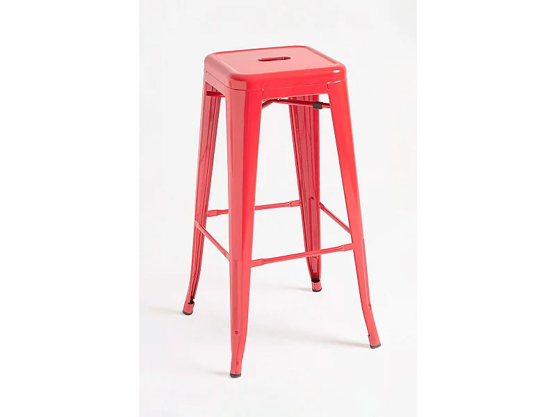 Taburetes Altos - Taburete Torix Alto - Rojo