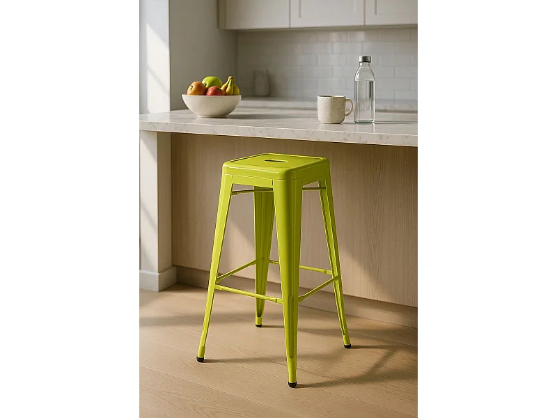 Taburetes Altos - Taburete Torix Alto - Verde Flora
