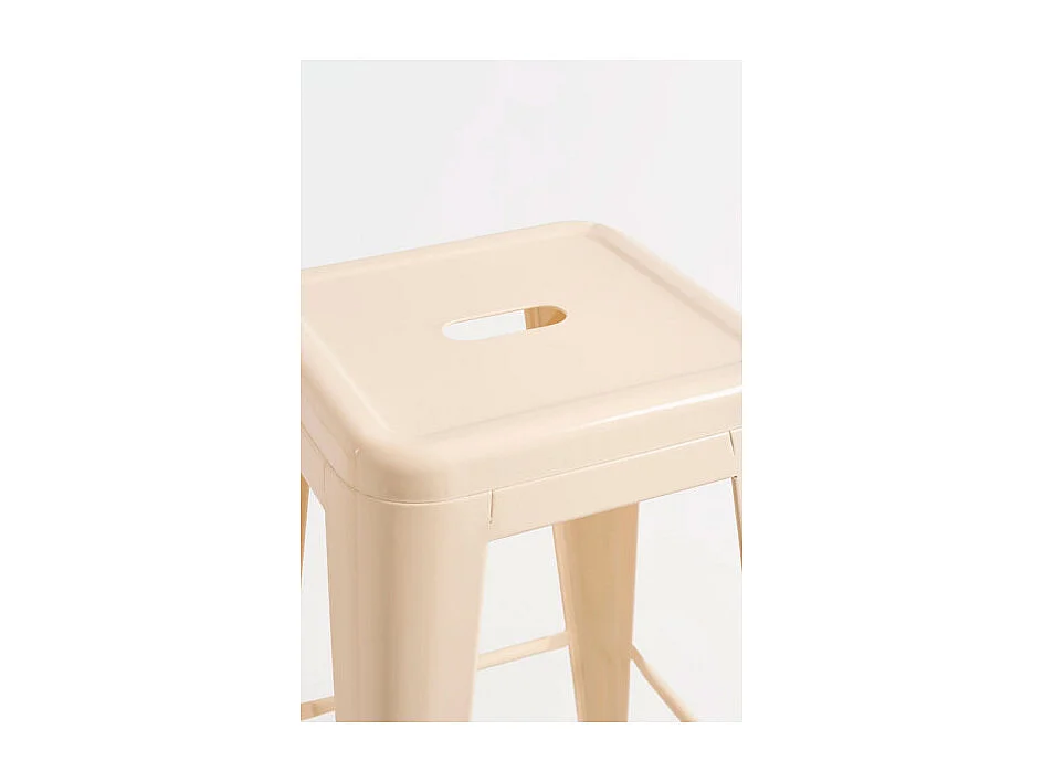 Taburetes Altos - Taburete Torix Alto - Beige