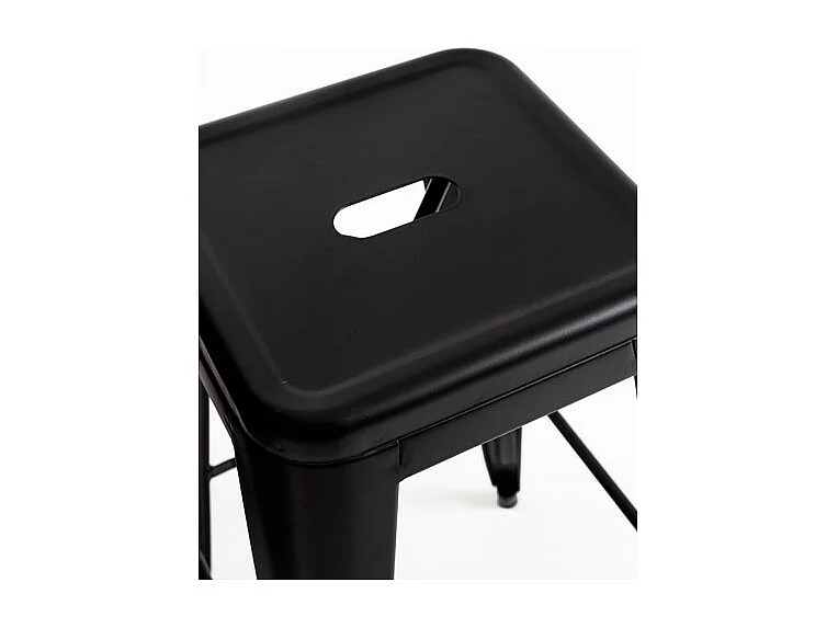 Taburetes Altos - Taburete Torix Alto - Negro mate