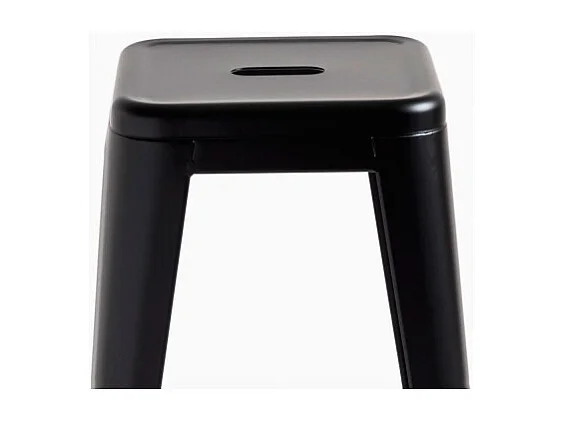 Taburetes Altos - Taburete Torix Alto - Negro mate
