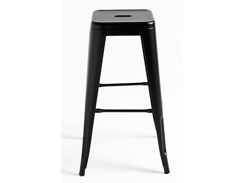 Taburetes Altos - Taburete Torix Alto - Negro mate