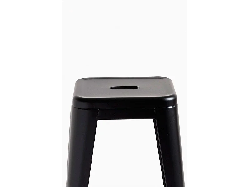 Taburetes Altos - Taburete Torix Alto - Negro mate