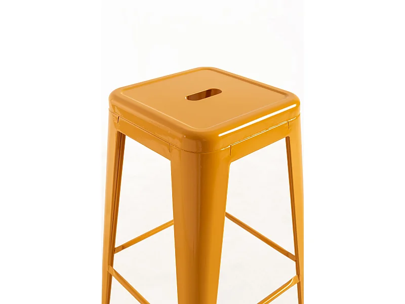 Taburetes Altos - Taburete Torix Alto - Naranja Azafrán