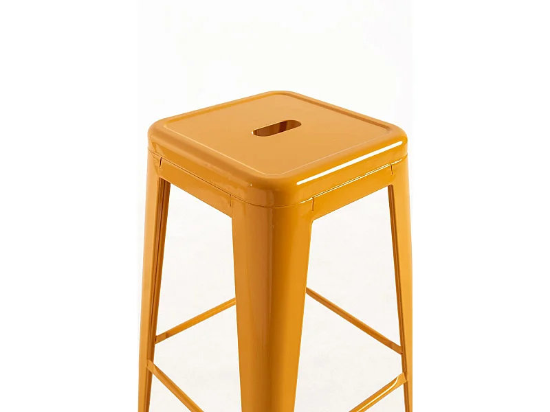 Taburetes Altos - Taburete Torix Alto - Naranja Azafrán