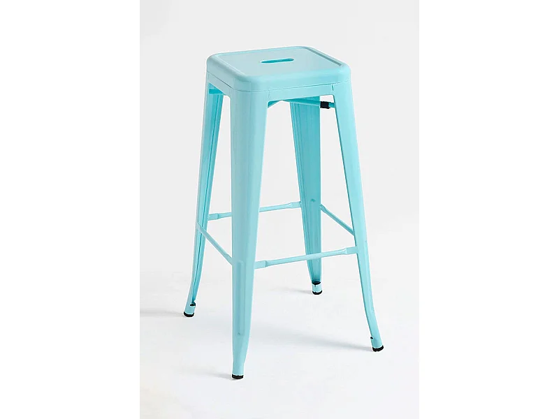 Taburetes Altos - Taburete Torix Alto - Azul cielo