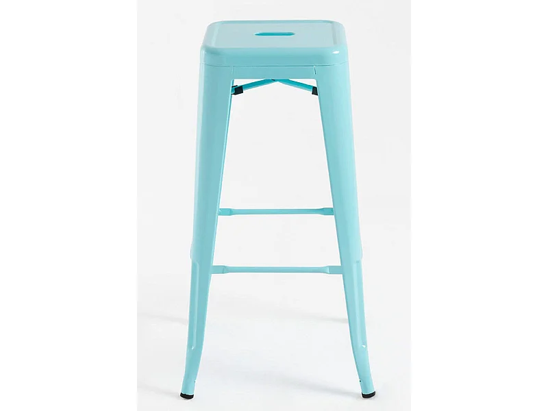 Taburetes Altos - Taburete Torix Alto - Azul cielo