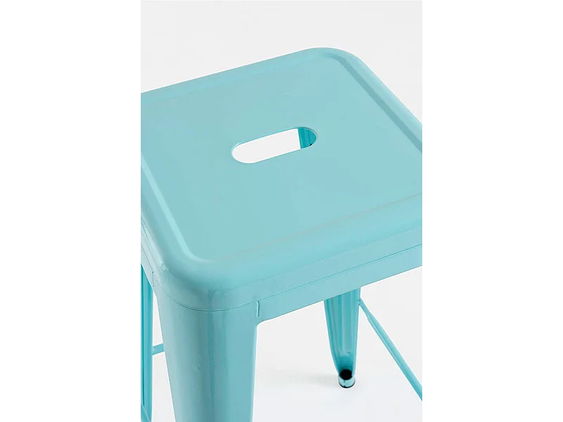 Taburetes Altos - Taburete Torix Alto - Azul cielo